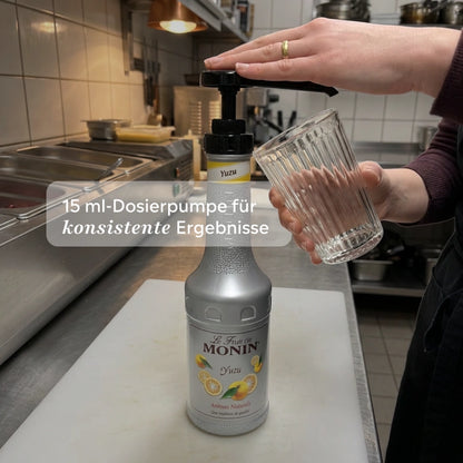 Dosier-Pumpe 15ml | Für Fruchtpüree "Le Fruit de MONIN" 1L