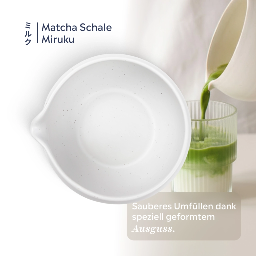 Matcha bowl (Chawan) Miruku