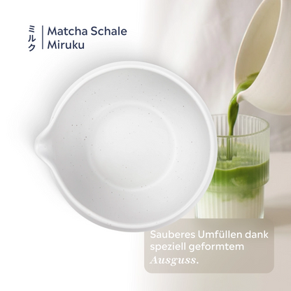 Matcha bowl (Chawan) Miruku