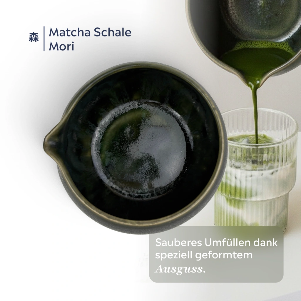 Matcha Schale mit Ausguss | Mori