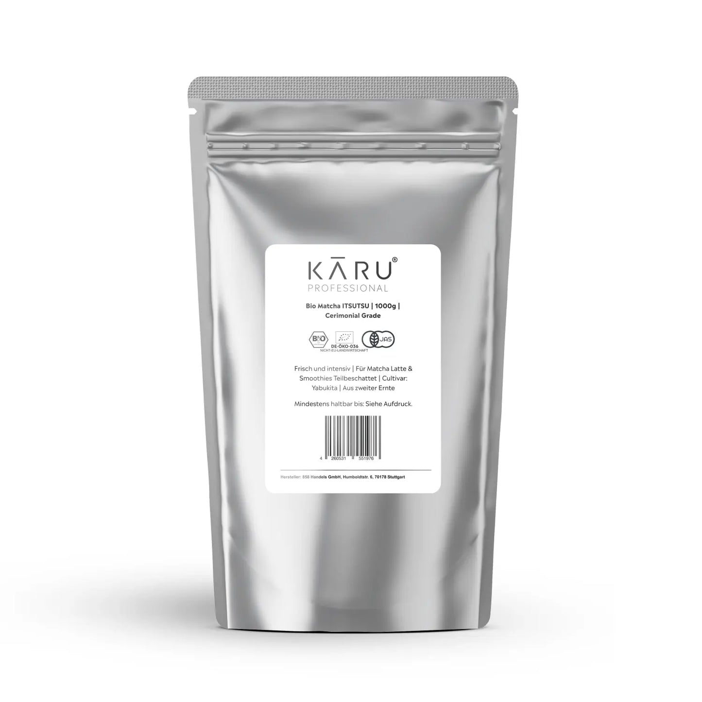 Bio Matcha Yottsu | 500 g Gastro-Beutel mit Zipper