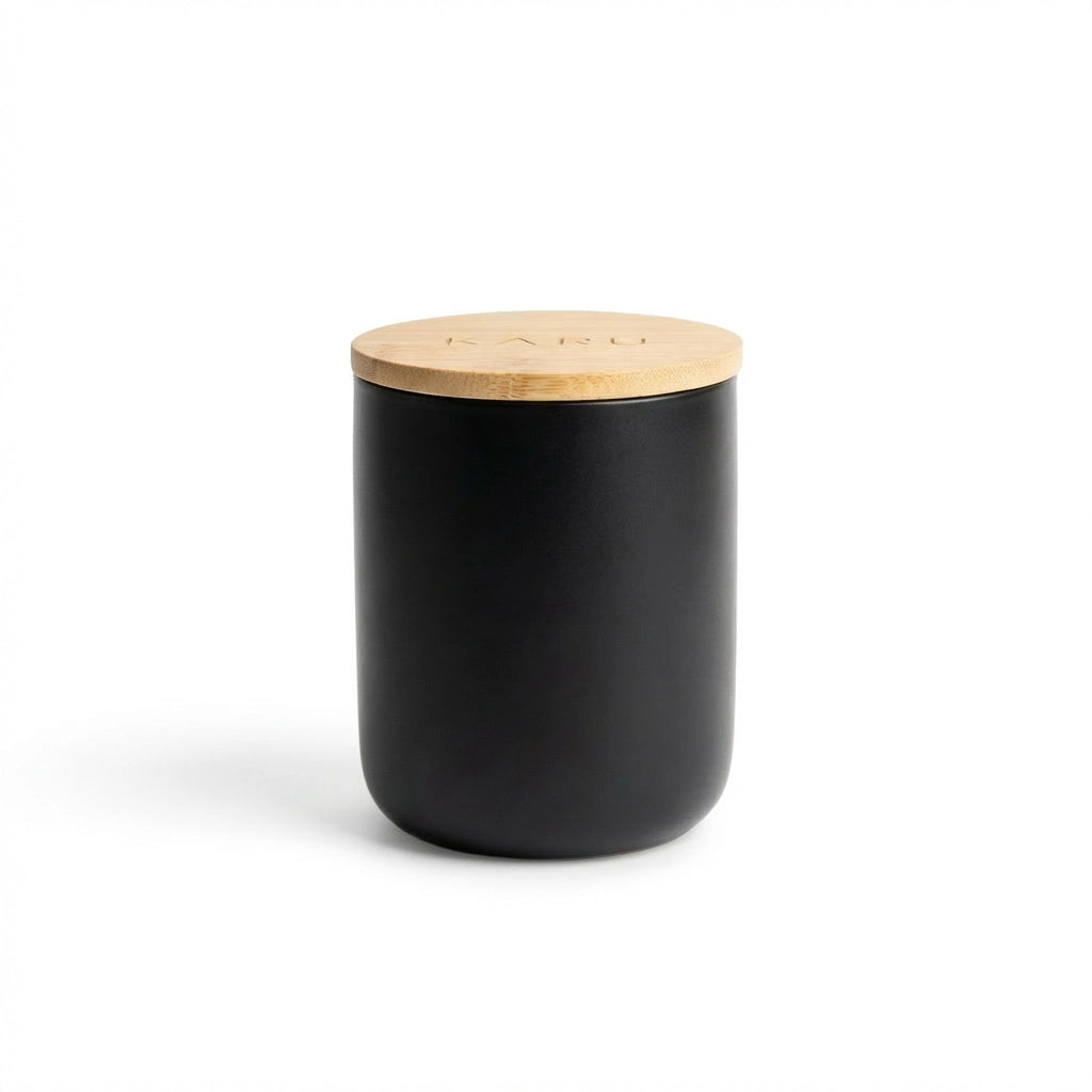 Ceramic storage jar