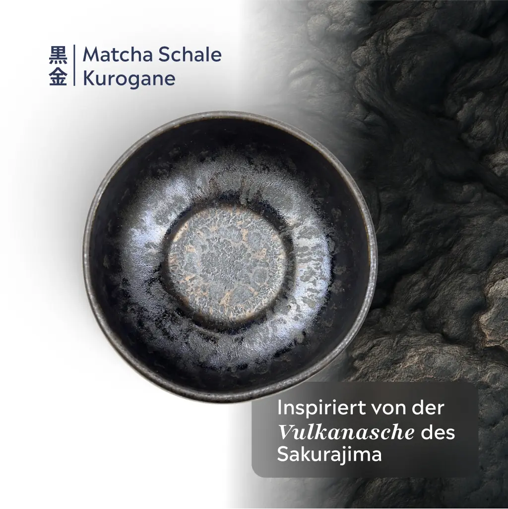 Matcha Bowl (Chawan) Kurogane | Black
