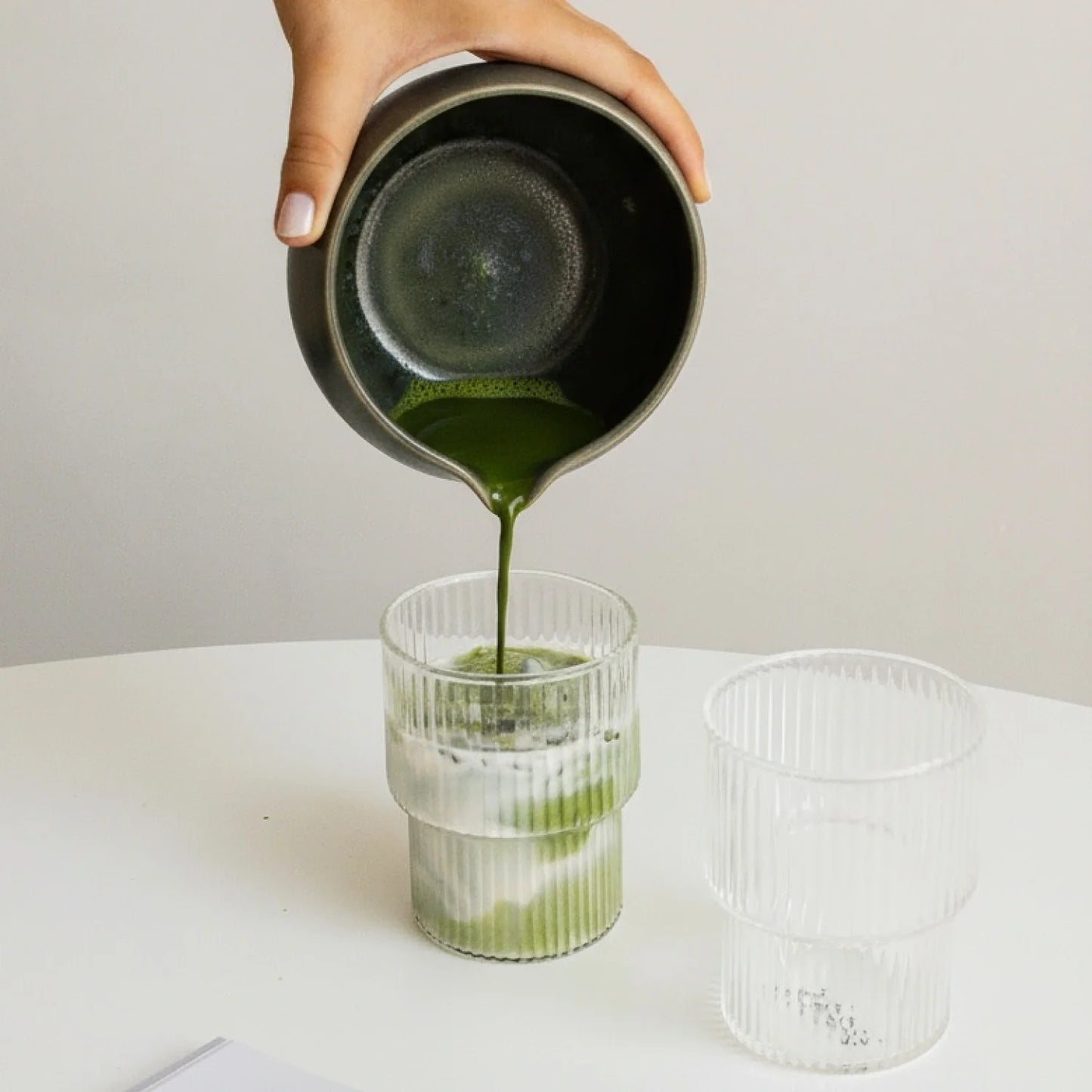 Matcha Schale mit Ausguss | Mori