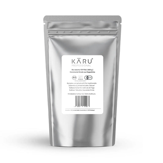 Bio Matcha Yottsu | 500 g Gastro-Beutel mit Zipper