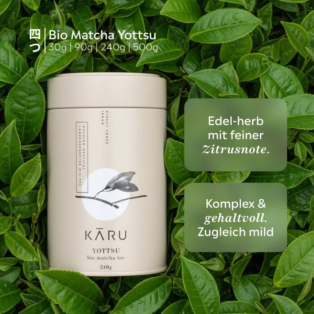 Organic Matcha Yottsu | 500 g gastro bag with zipper