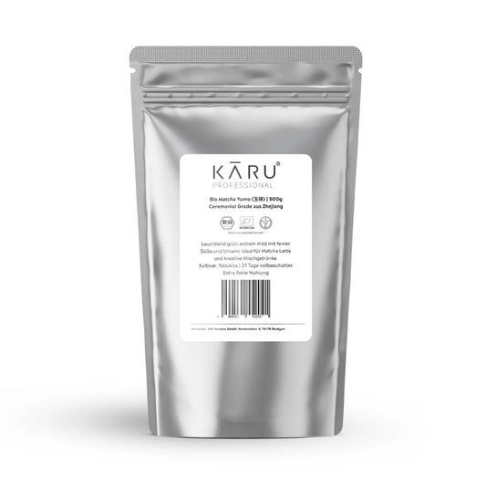 Bio Matcha Yumo (玉抹) aus China | A5 Ceremonial Grade | 500g Gastro-Beutel